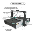 High Quality Vibrating Knife Cutter 380V/220V, 200–2000mm/s, for Leather & Shoes - Image 6
