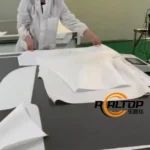 REALTOP 1625 Fabric Cutting Machine – 1625mm, Multi-Layer Cotton & Polar Fleece - Image 4