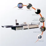 Digital Fabric Cutter Single-ply, 2026 Model, High-Precision Garment Cutting Machine - Image 3
