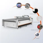 Realtop 1625 Auto Round Knife Textile Cutting Machine 2026 - Image 6