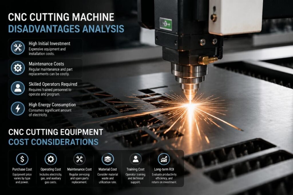 CNC cutting machine disadvantages analysis