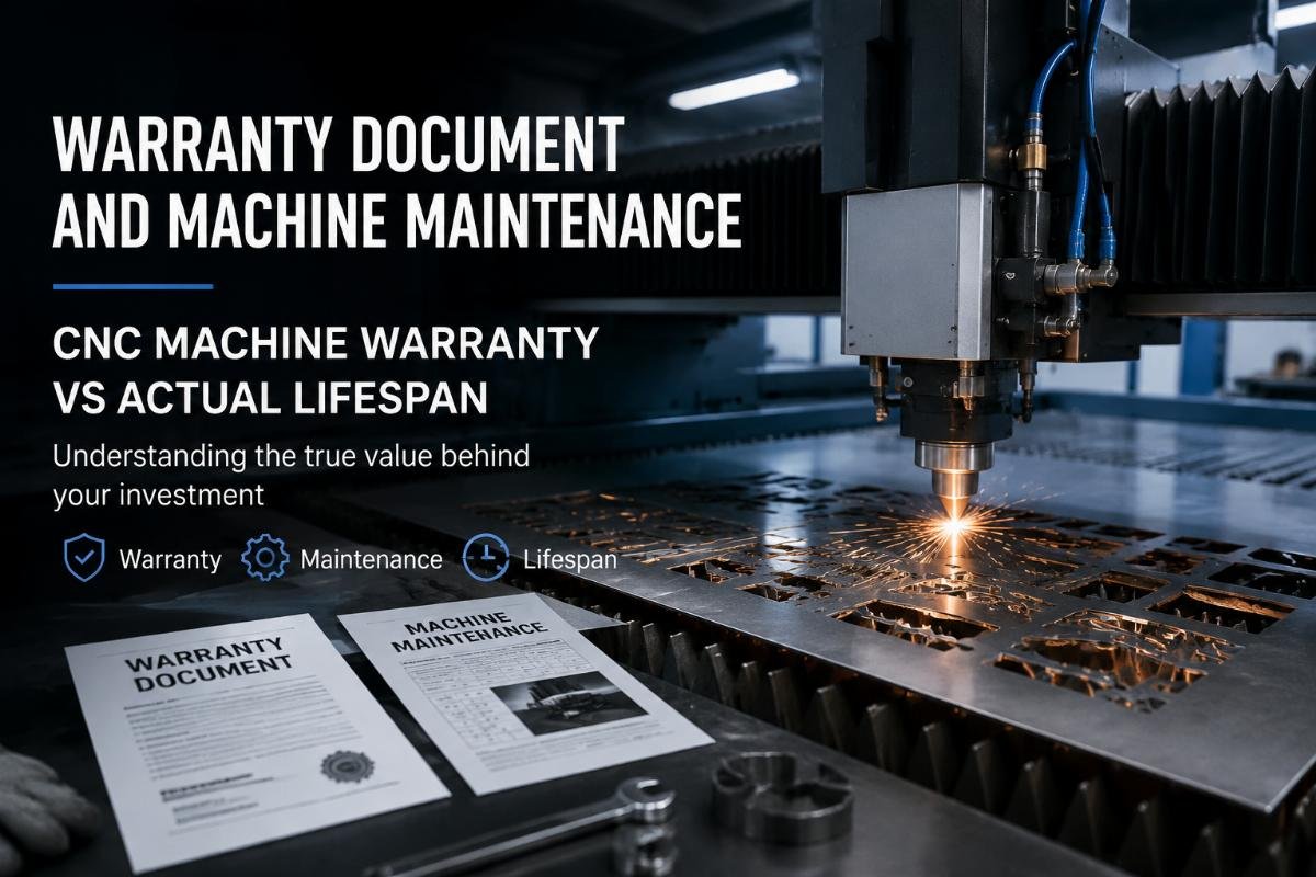 warranty document and machine maintenance