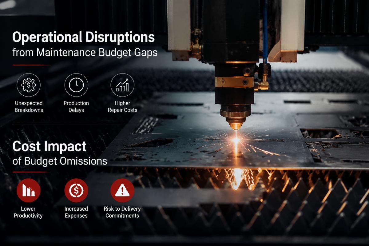 cost impact of budget omissions operational disruptions from maintenance budget gaps