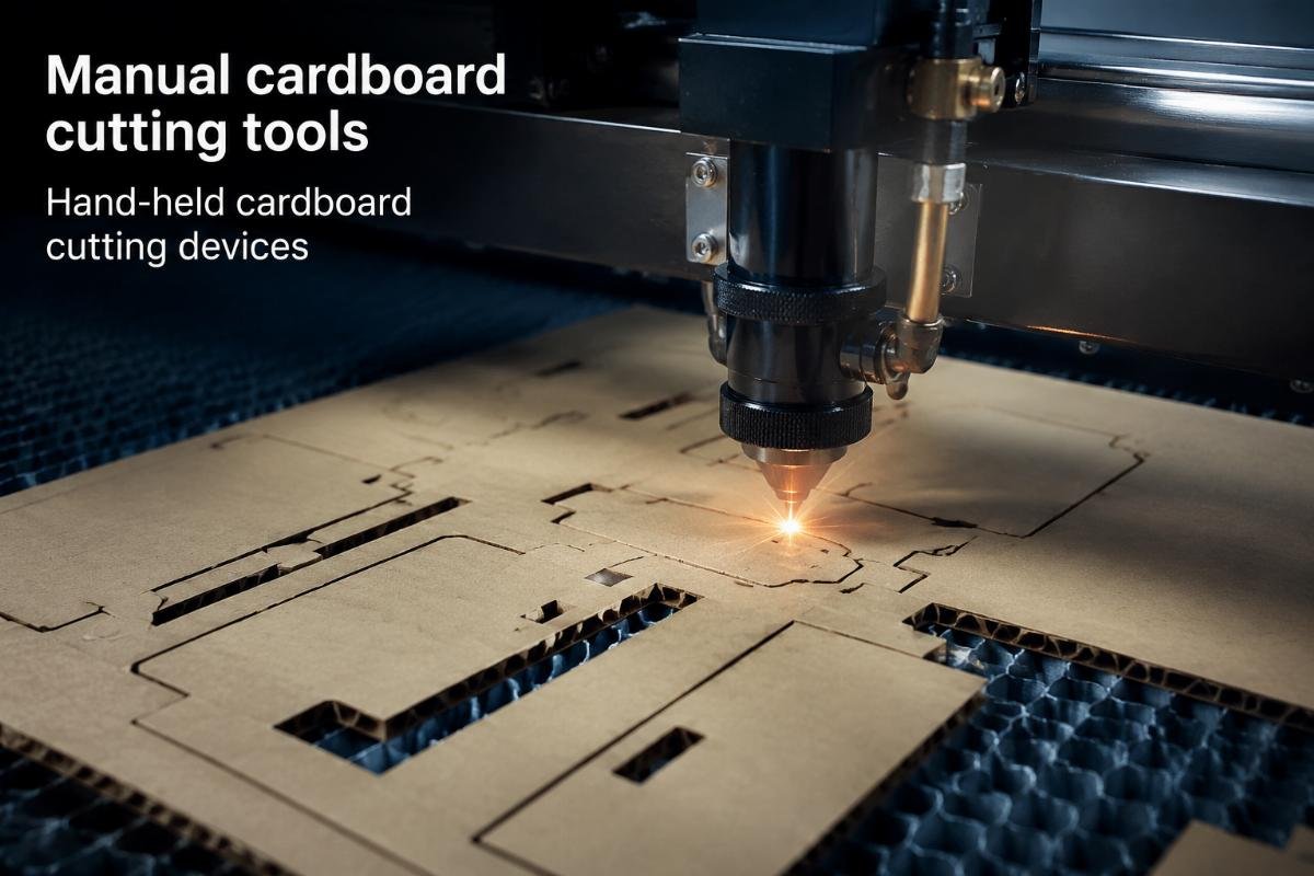 Hand-held cardboard cutting devices Manual cardboard cutting tools