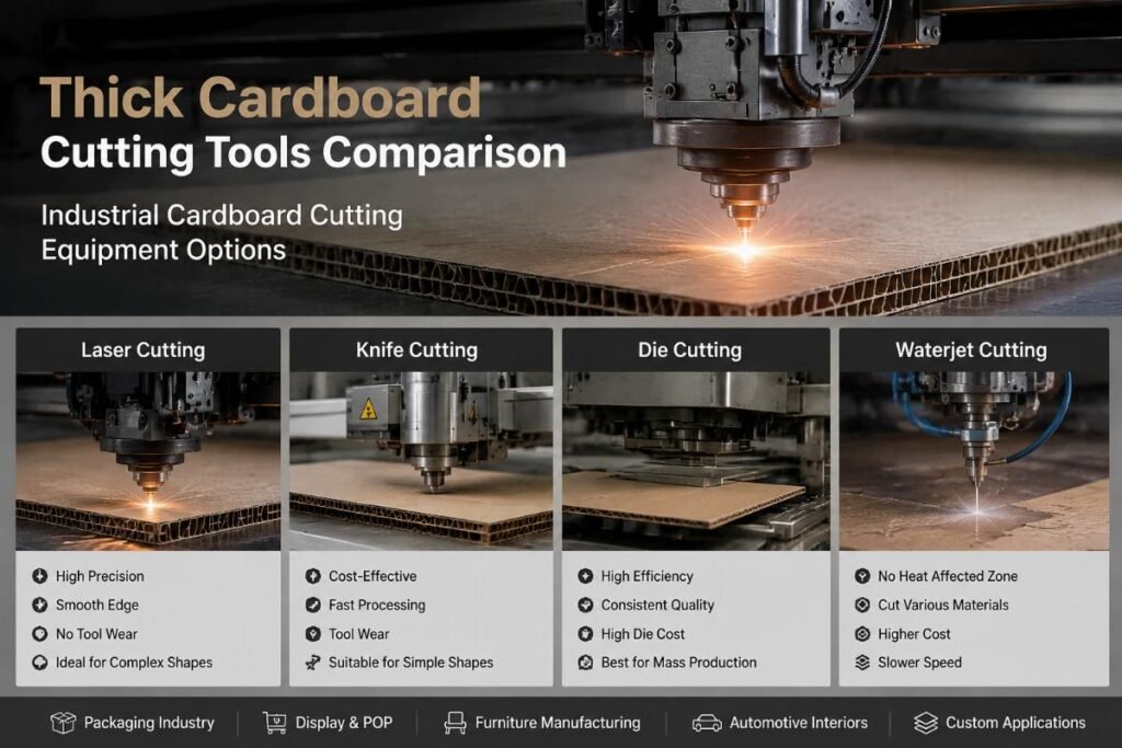 Thick cardboard cutting tools comparison