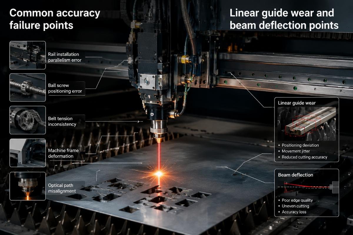 Common accuracy failure points
