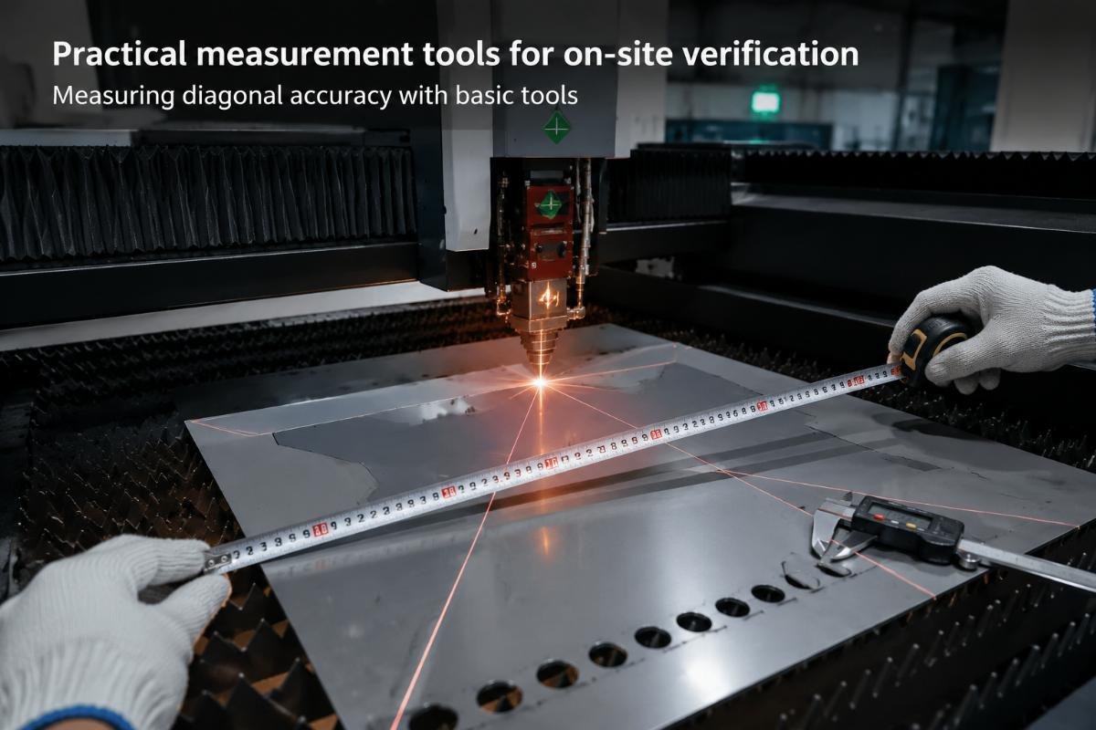 Practical measurement tools for on-site verification