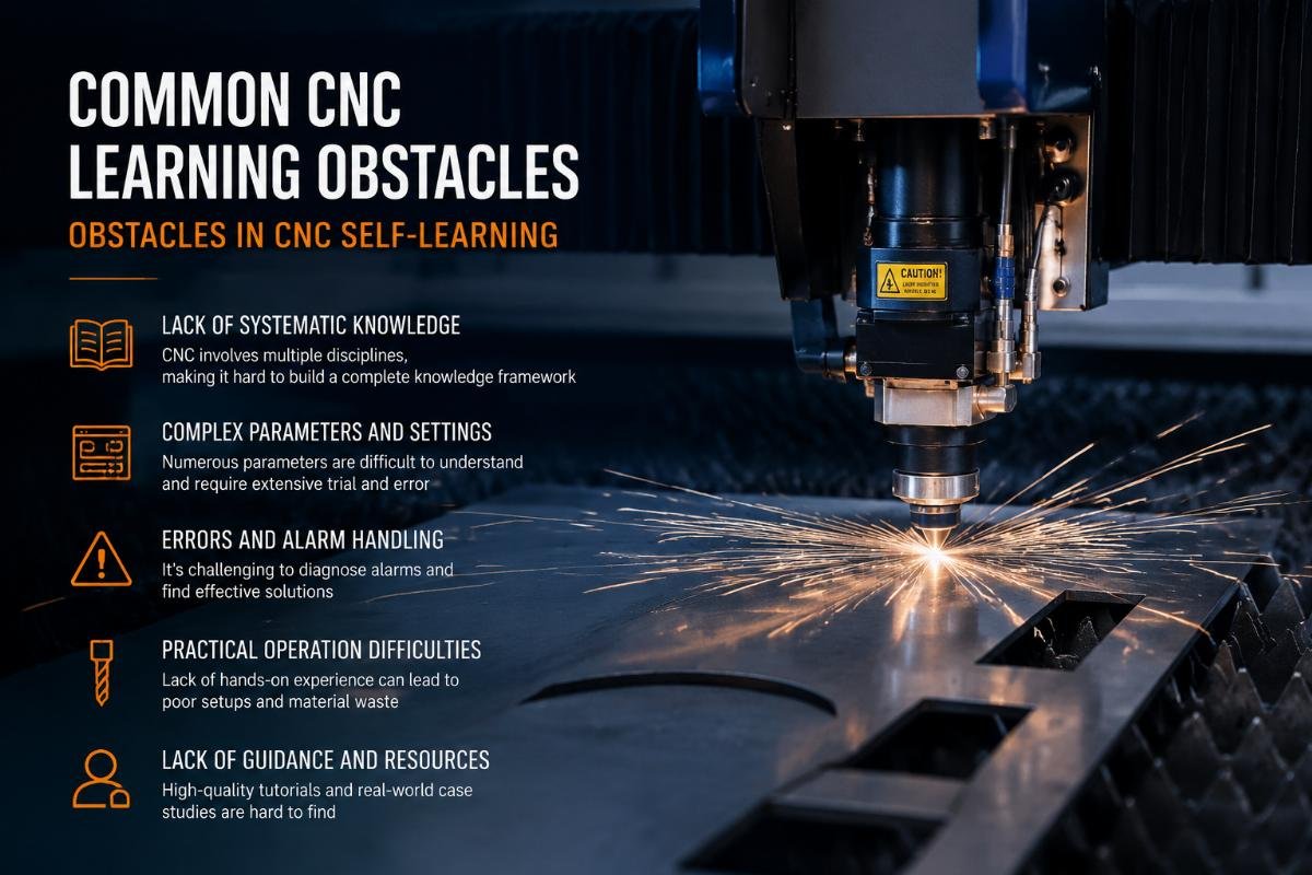 Common CNC learning obstacles