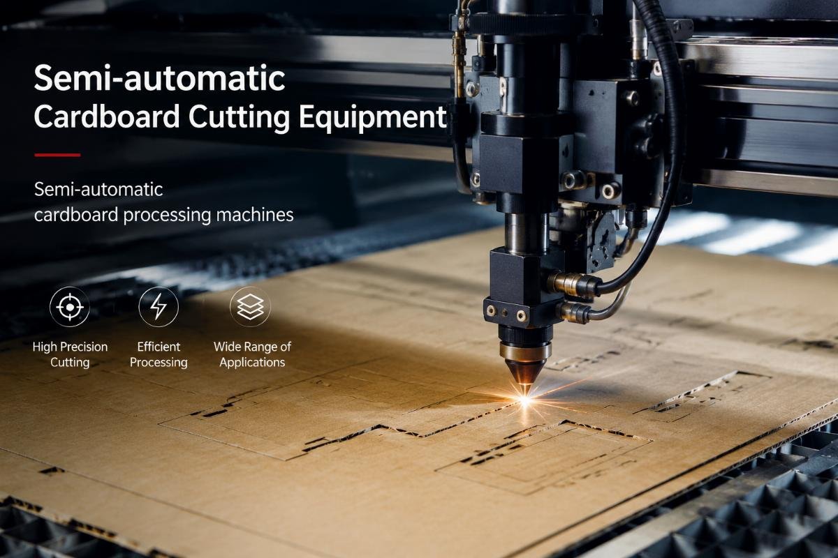 Semi-automatic cardboard processing machines Semi-automatic cardboard cutting equipment
